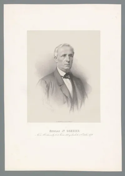 Portret van Nicolas Joseph Cambier
