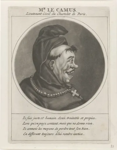 Portret van Nicolas Le Camus