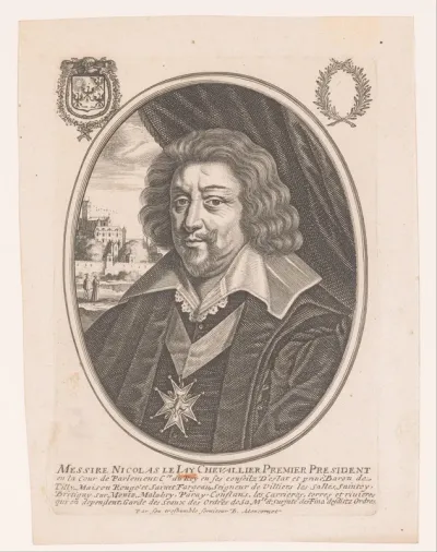 Portret van Nicolas Le Jay