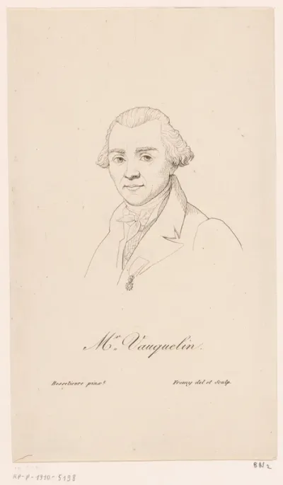 Portret van Nicolas-Louis Vauquelin