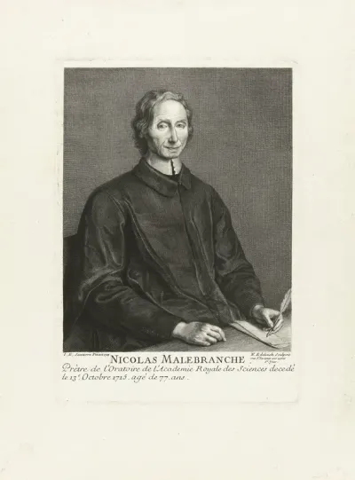 Portret van Nicolas Malebranche