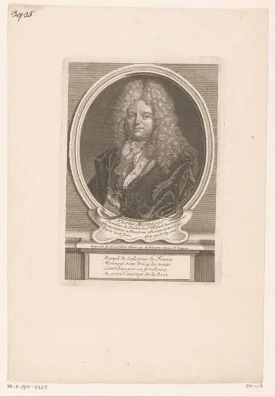 Portret van Nicolas Mesnages