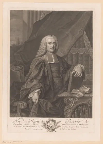 Portret van Nicolas-René Berryer