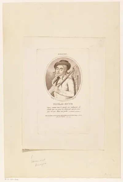 Portret van Nicolas Ricco
