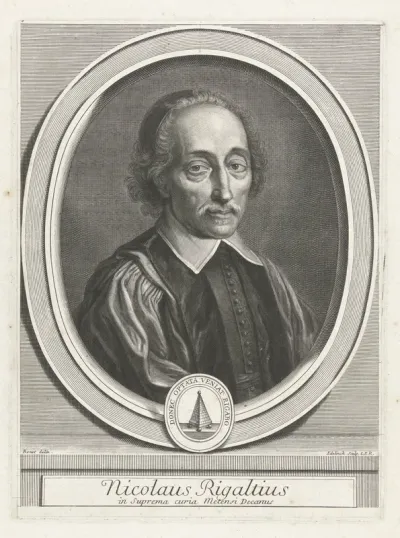 Portret van Nicolas Rigault