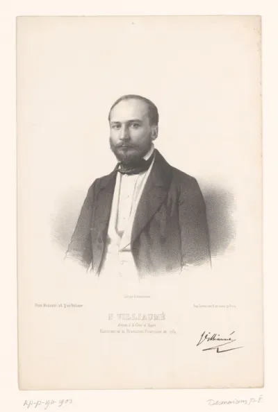 Portret van Nicolas Villiaumé