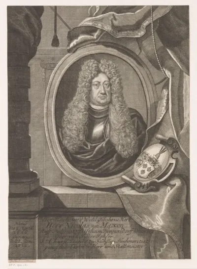 Portret van Nicolas von Maxen