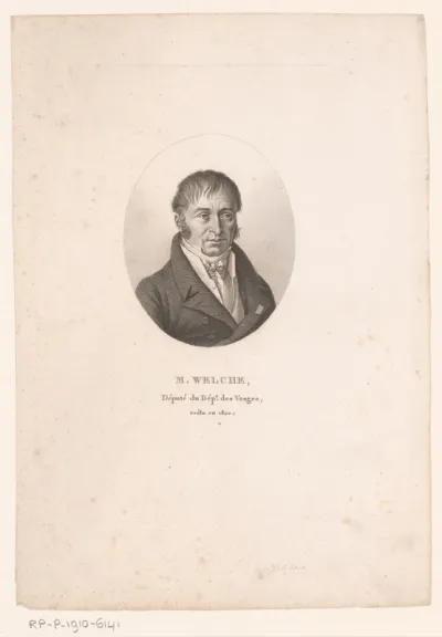 Portret van Nicolas Welche