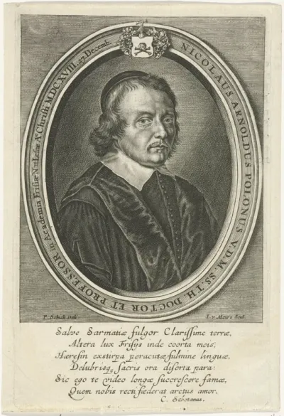 Portret van Nicolaus Arnoldus
