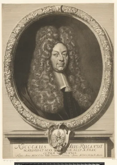 Portret van Nicolaus August Rulandt