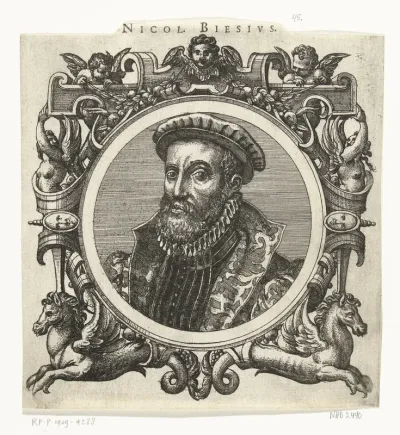Portret van Nicolaus Biesius