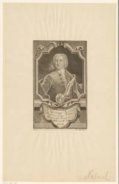 Portret van Nicolaus Börner