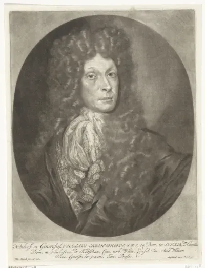 Portret van Nicolaus Christoph Lunker