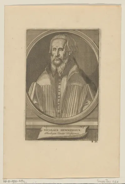 Portret van Nicolaus Hemming