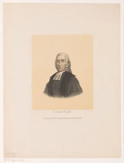 Portret van Nicolaus Hoogvliet