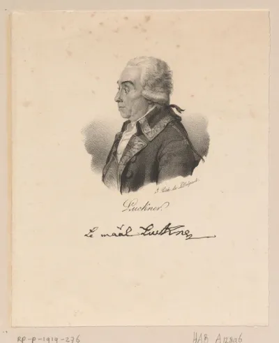 Portret van Nicolaus Luckner
