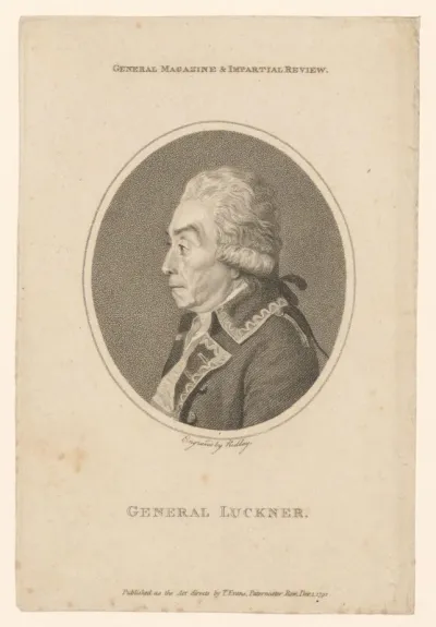 Portret van Nicolaus Luckner
