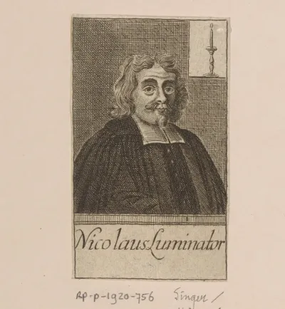 Portret van Nicolaus Luminator