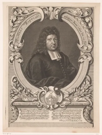 Portret van Nicolaus Poppe