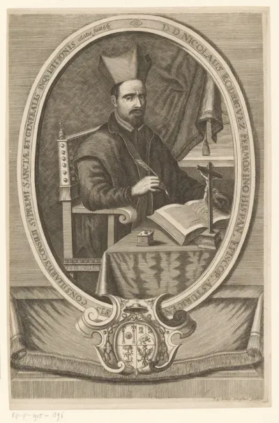 Portret van Nicolaus Rodriguez Fermosino