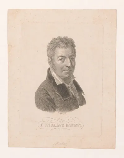 Portret van Niklaus König