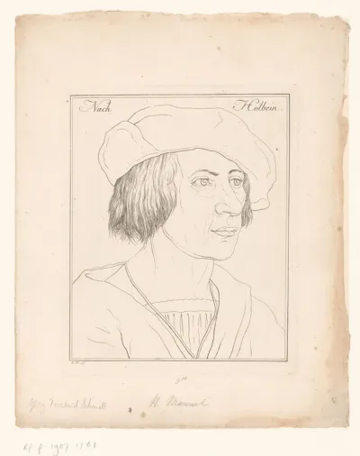 Portret van Niklaus Manuel
