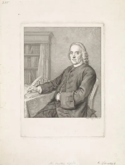 Portret van Nikolaes Versteeg