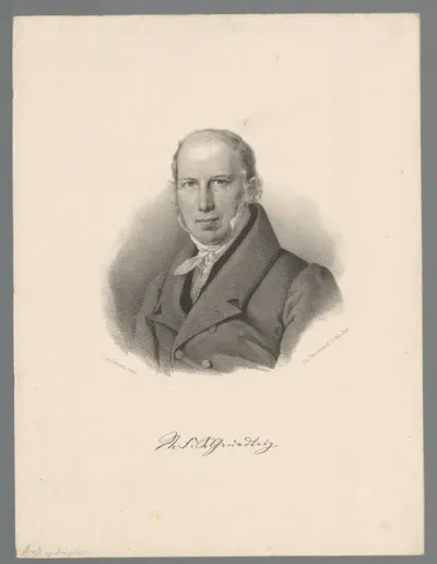 Portret van Nikolaj Frederik Severin Grundtvig