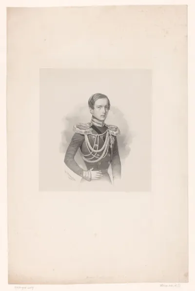 Portret van Nikolaj Nikolajevitsj Romanov