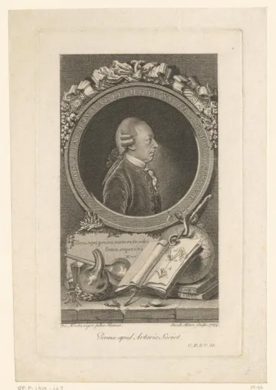 Portret van Nikolaus Joseph von Jacquin