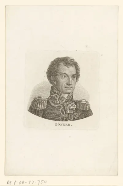 Portret van Nikolaus Thaddäus von Gönner