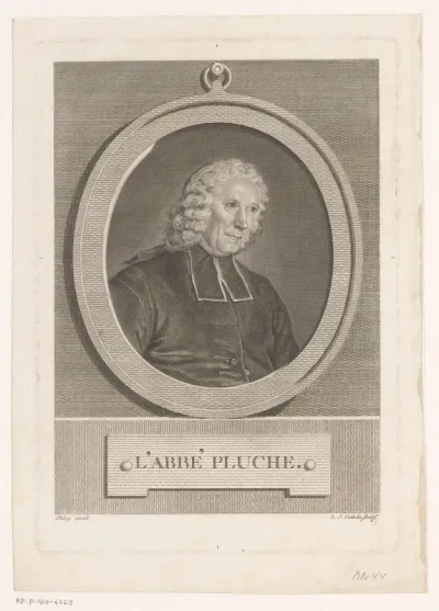 Portret van Noël-Antoine Pluche