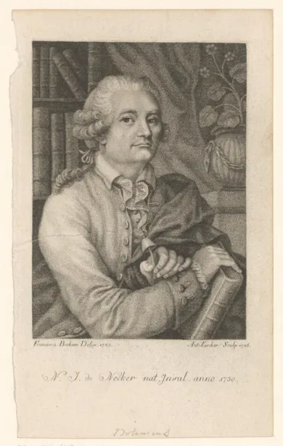 Portret van Noël Martin Joseph de Necker