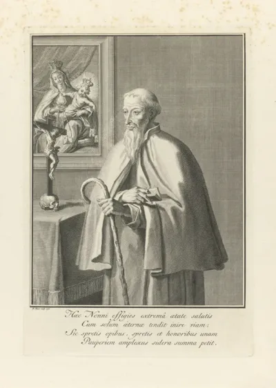 Portret van Nuno Álvares Pereira, in habijt