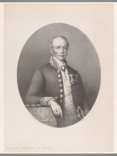 Portret van O. van Wassenaar van Catwijck