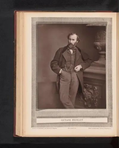 Portret van Octave Feuillet