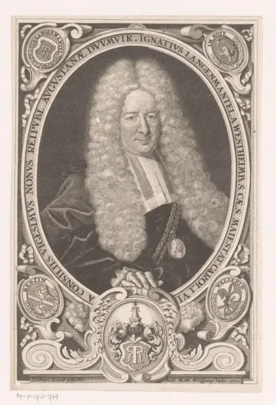Portret van Octavian Langenmantel
