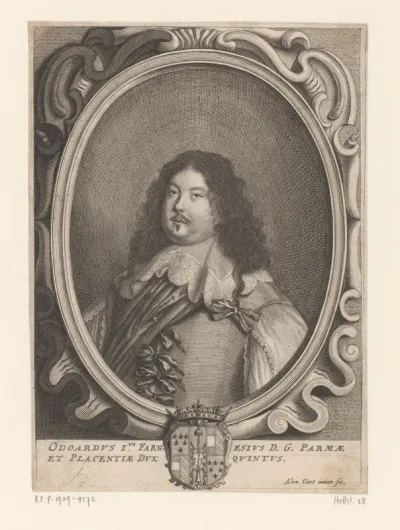 Portret van Odoardo Farnese, hertog van Parma en Piacenza