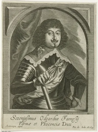 Portret van Odoardo Farnese, hertog van Parma en Piacenza