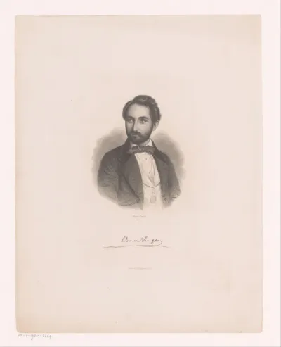 Portret van Ödön Singer