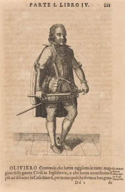 Portret van Oliver Cromwell