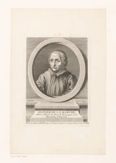 Portret van Olivier de La Marche