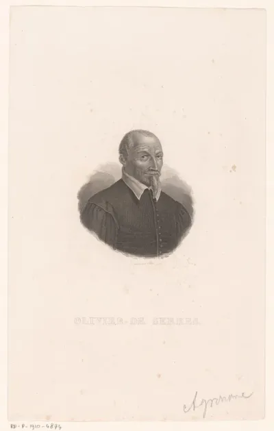 Portret van Olivier de Serres