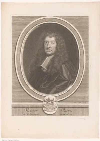 Portret van Olivier Patru