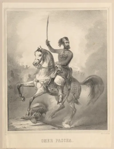 Portret van Omar Pasha