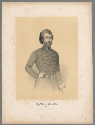Portret van Omar Pasha