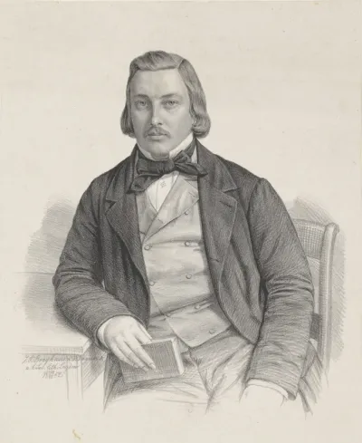 Portret van onbekende man, mogelijk de heer Tindal