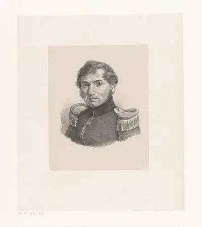 Portret van onbekende militair