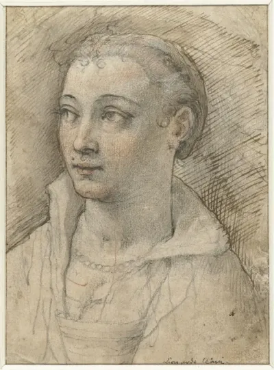 Portret van onbekende vrouw