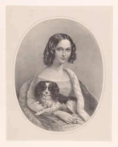 Portret van onbekende vrouw
